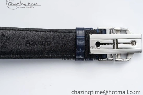 MIROTIME 0205 Portuguese Chrono IW371620 APSF 1:1 Best Edition White Blue Dial on Blue Leather Strap A MultiPurpose 7039